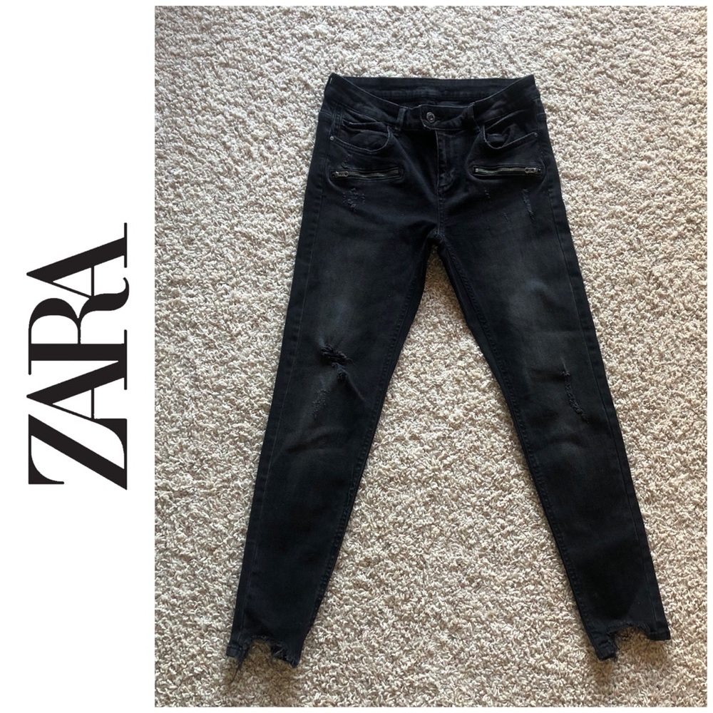 ZARA | Black Skinny Jeans